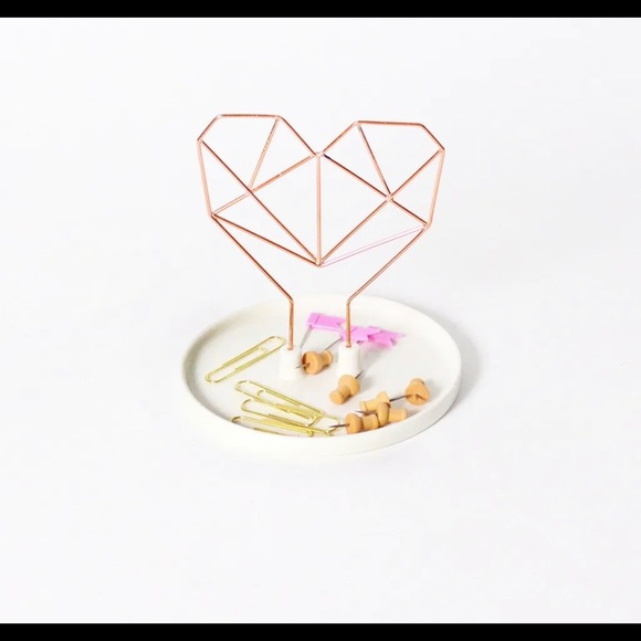 Storage & Organization Imm Living Wire Heart Jewelry Holder Poshmark